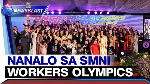 Mga nanalo sa SMNI Workers Olympics, kinilala na