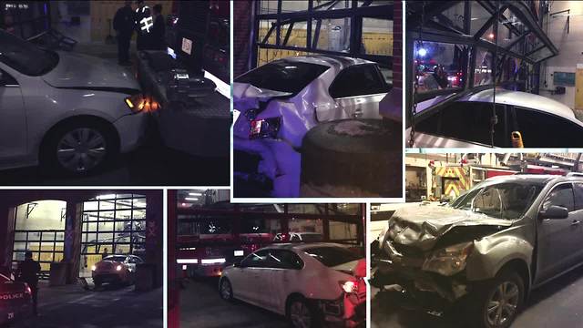 Cleveland fire station hit by car for the second time in less than a month