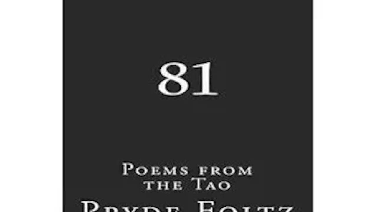 8 of 81, Poems from the Tao, Spoken Word