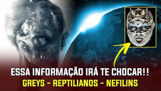 Essa informação irá te chocar! Extraterrestres Greys Anunnakis Apocalipse Nefilins UFO OVNI