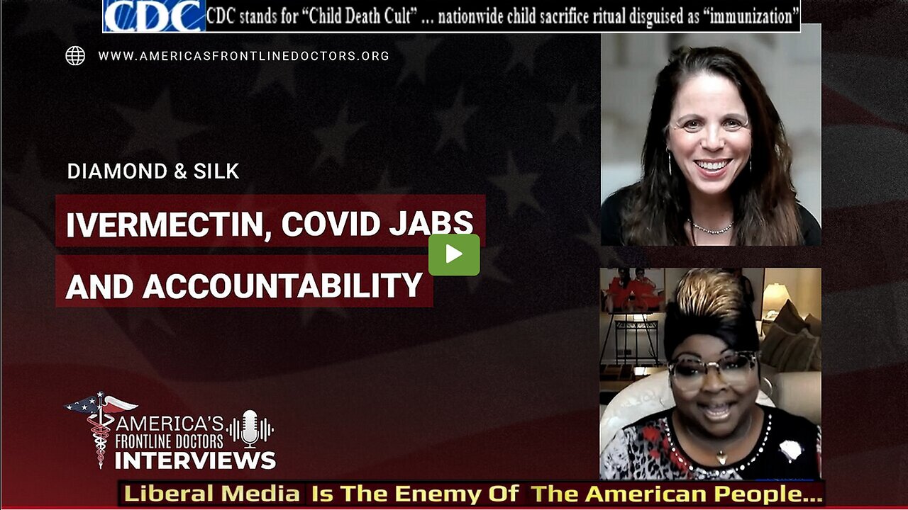 Diamond & Silk with Dr. Simone Gold - Ivermectin, COVID Jabs & Accountability (Links in description)