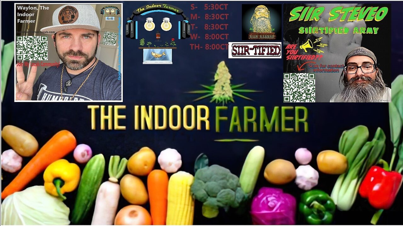 The Indoor farmer #89! Sweet Peppers, Radish, Parsley, Mint & A Lot Of Fish!