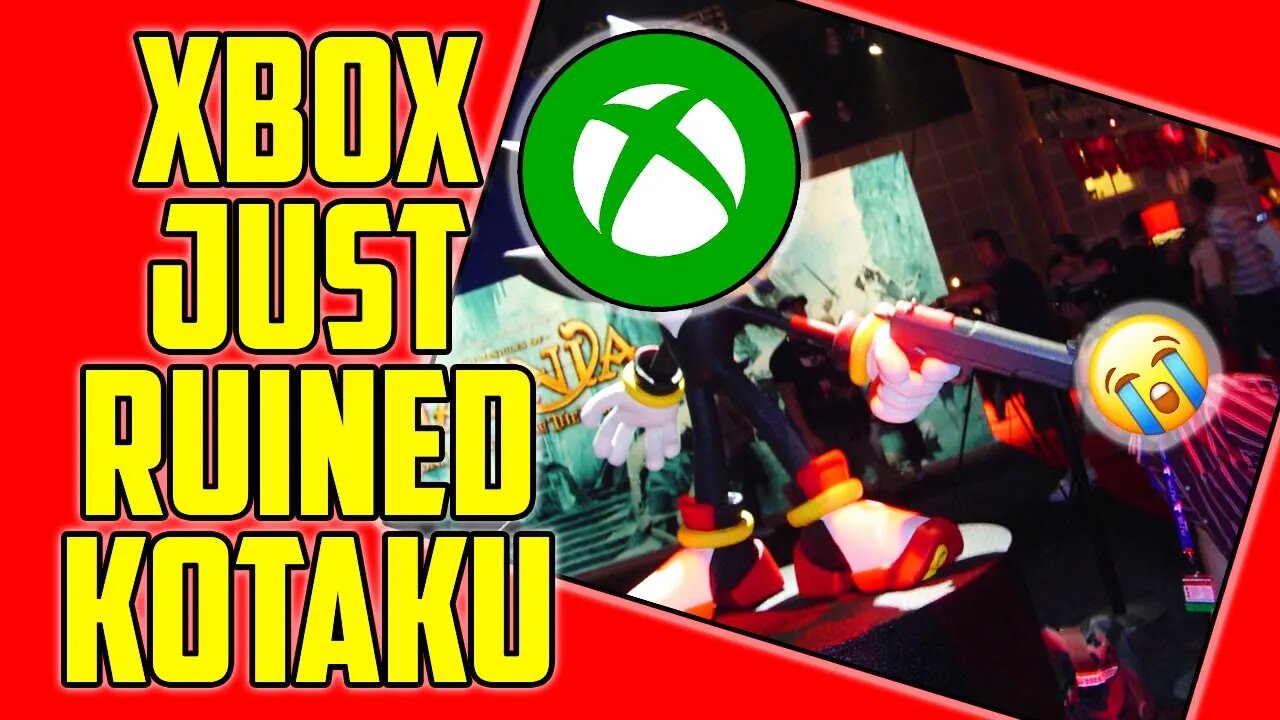 Xbox Just Destroyed Kotaku And Games Journalists - Massive W