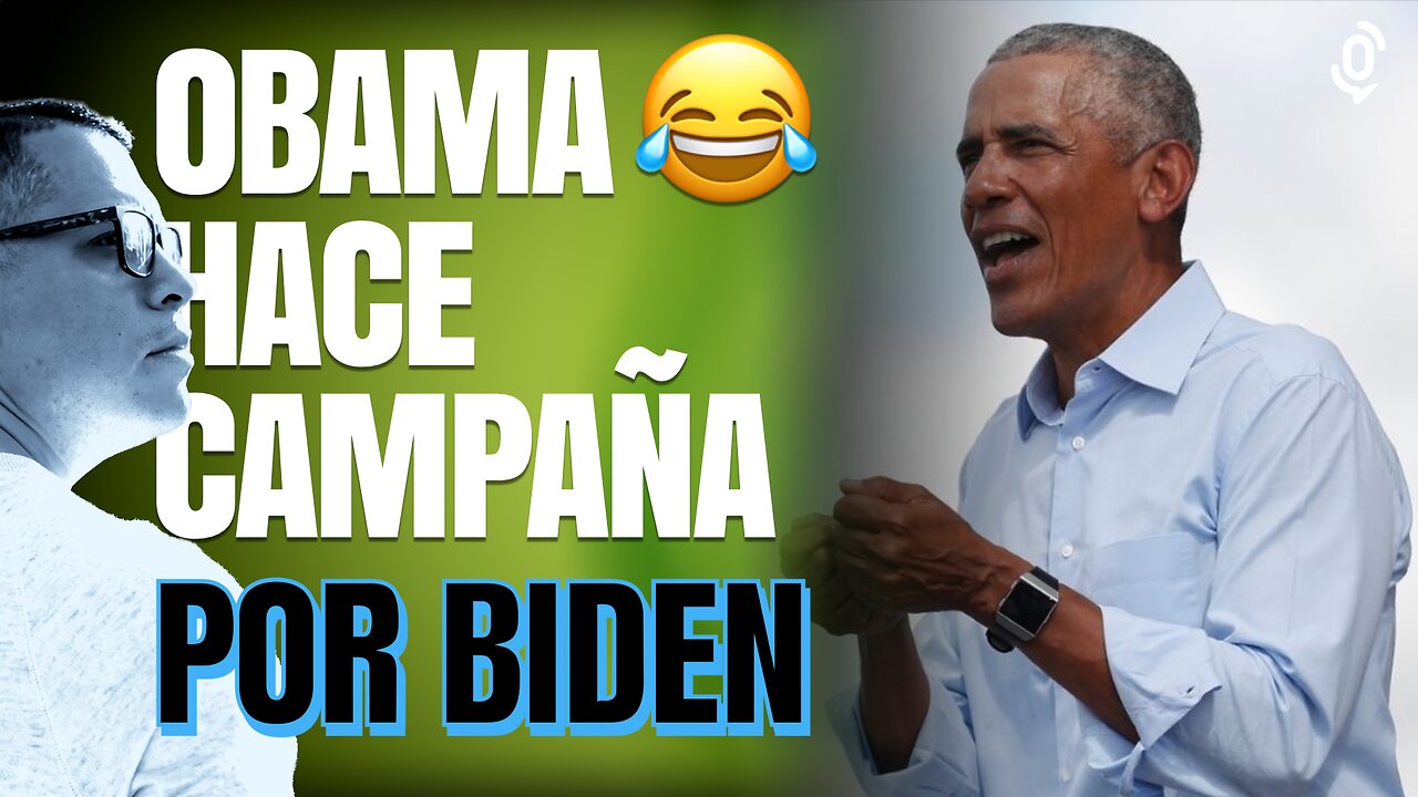 😂 Obama hace campaña a favor de BIDEN otra vez