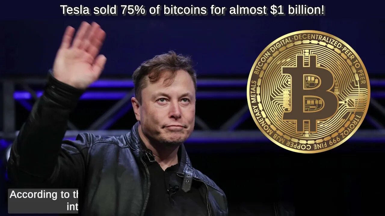 Tesla sold and said goodbye to bitcoin today (tesla news, bitcoin news, crypto,