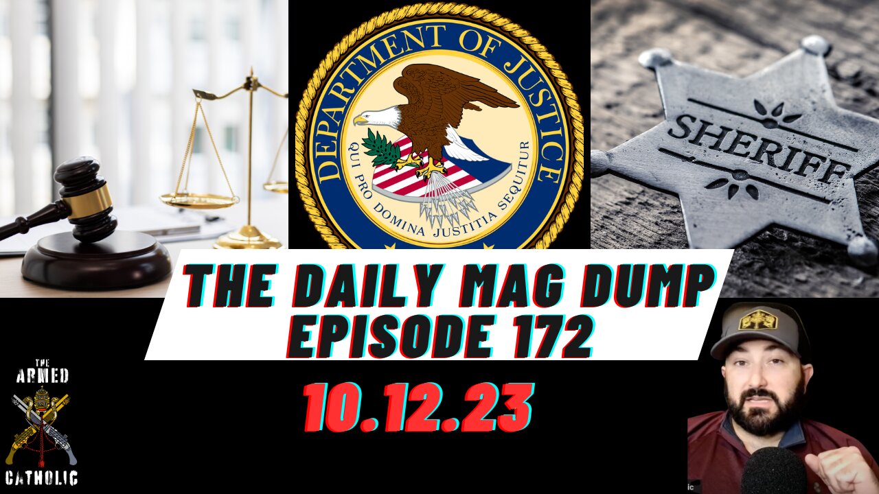 DMD #172- Fed Judge Backs Gov. Grisham | DOJ Wants Weed Ban Upheld | Missouri Sheriff Backs 2A