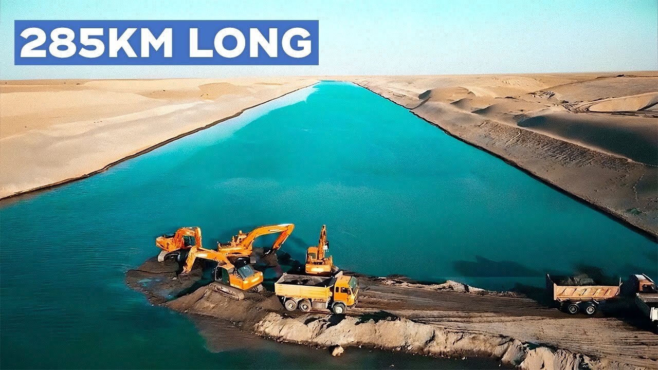 Afghanistan Is Building Asia's Largest Artificial River In The Desert