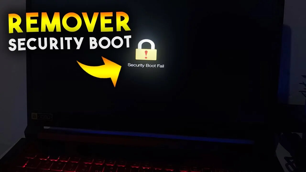 Como DESABILITAR SECURITY BOOT no ACER NITRO 5