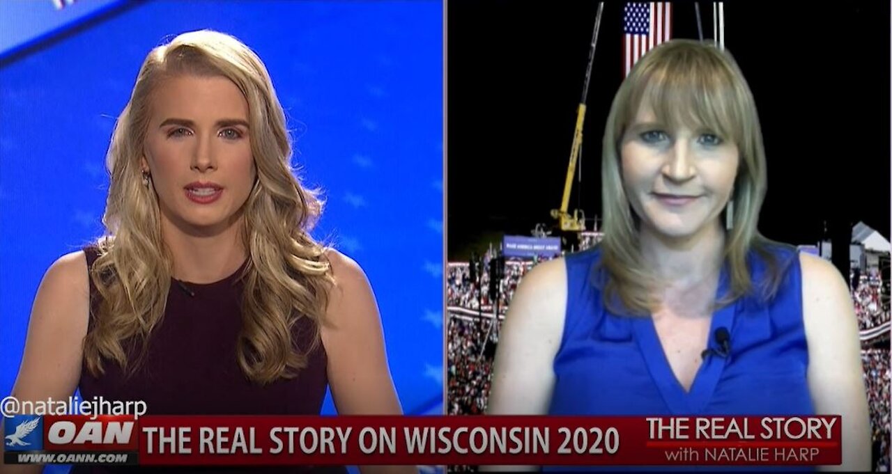 The Real Story - OAN Wisconsin 2020 with Liz Harrington