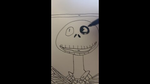 Jack Skellington Halloween Themed art video