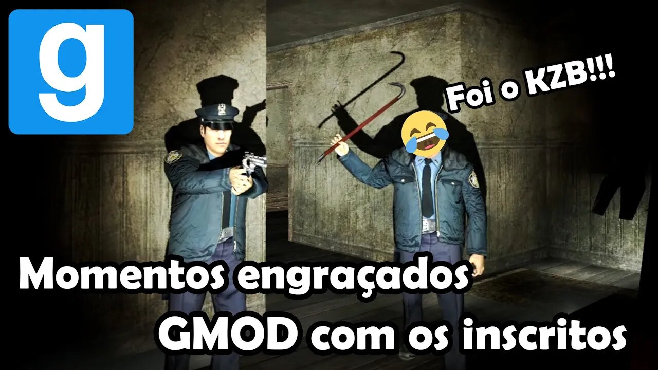 Momentos engraçados - GMOD com inscritos - Garry's Mod Gameplay PT-BR