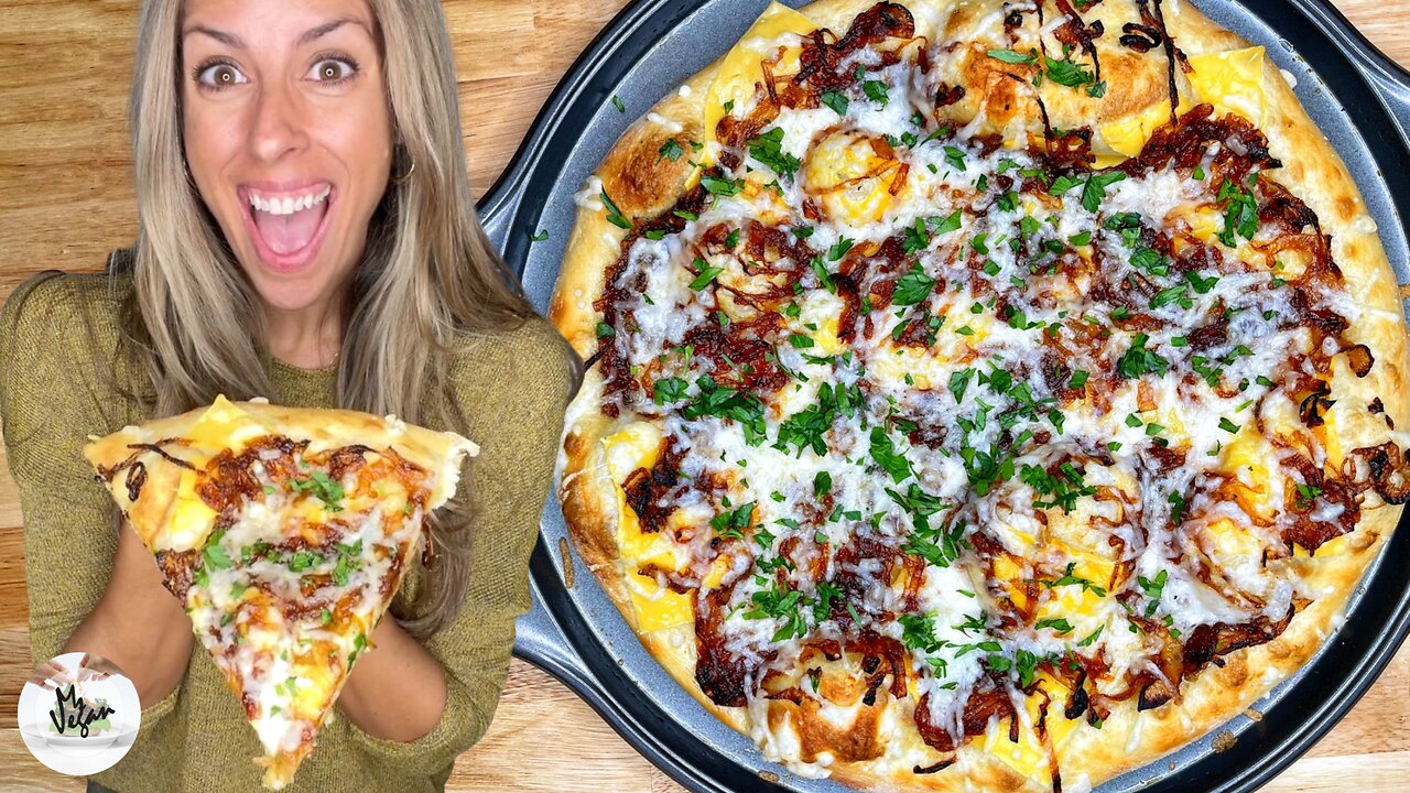 French Onion Pizza