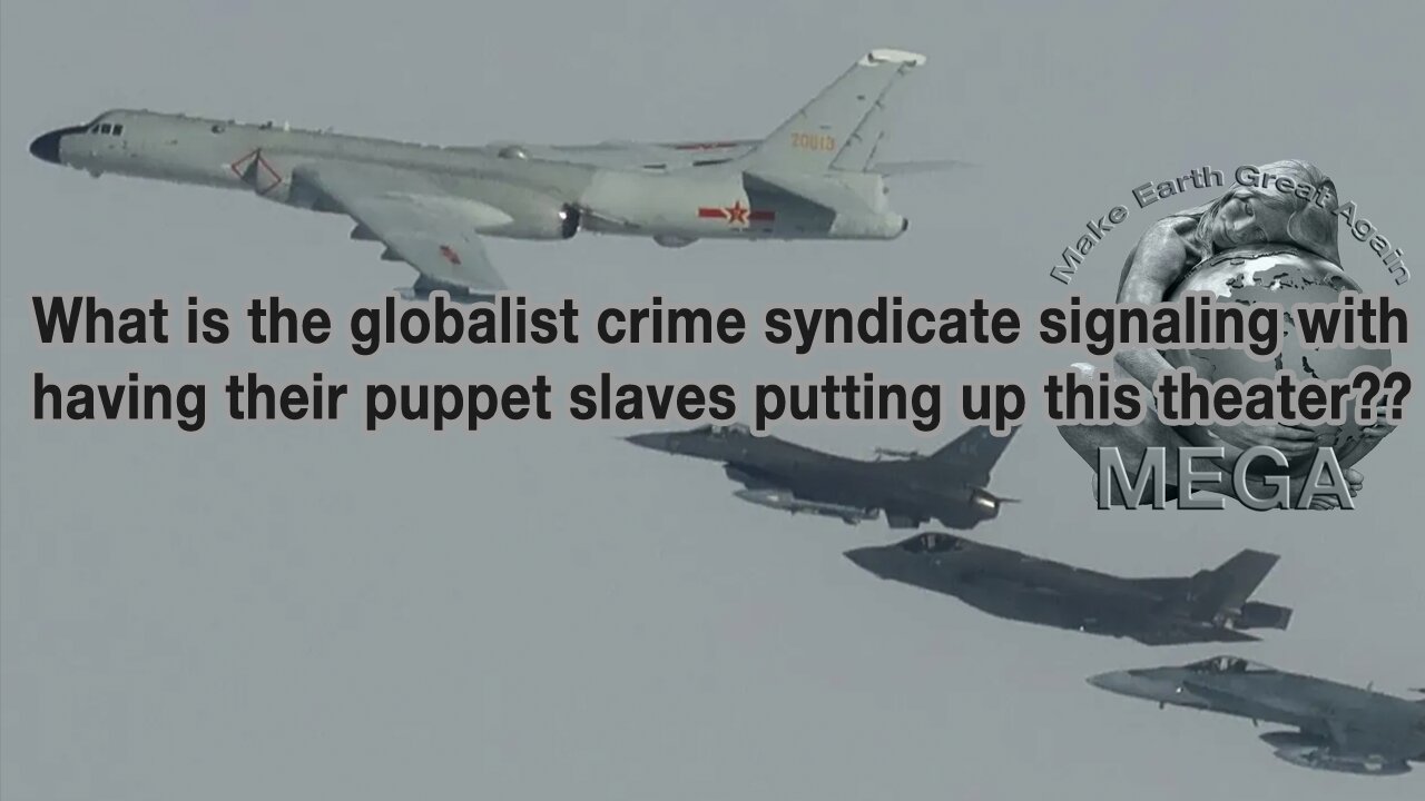 What is the globalist crime syndicate signaling, with having their puppet slaves putting up this theater?? -- U.S. intercepts Russian and Chinese bombers off Alaskan coast | LiveNOW from FOX [Closed Captions]