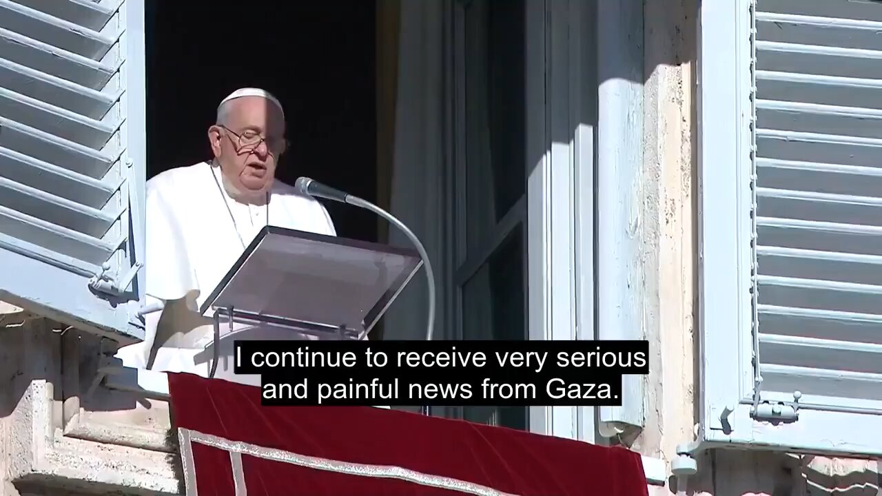 Pope Calls Israel's Gaza Actions 'Terrorism' 🚨