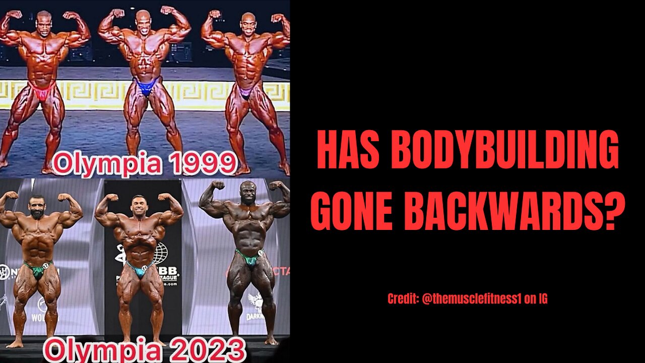 Has Bodybuilding Gone Backwards? 1999 - 2023 Olympia Comparison