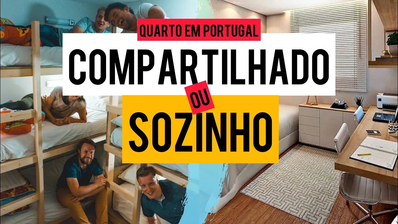 VALOR DO ALUGUEL DE QUARTO EM PORTUGAL | Negritinh pelo mundo