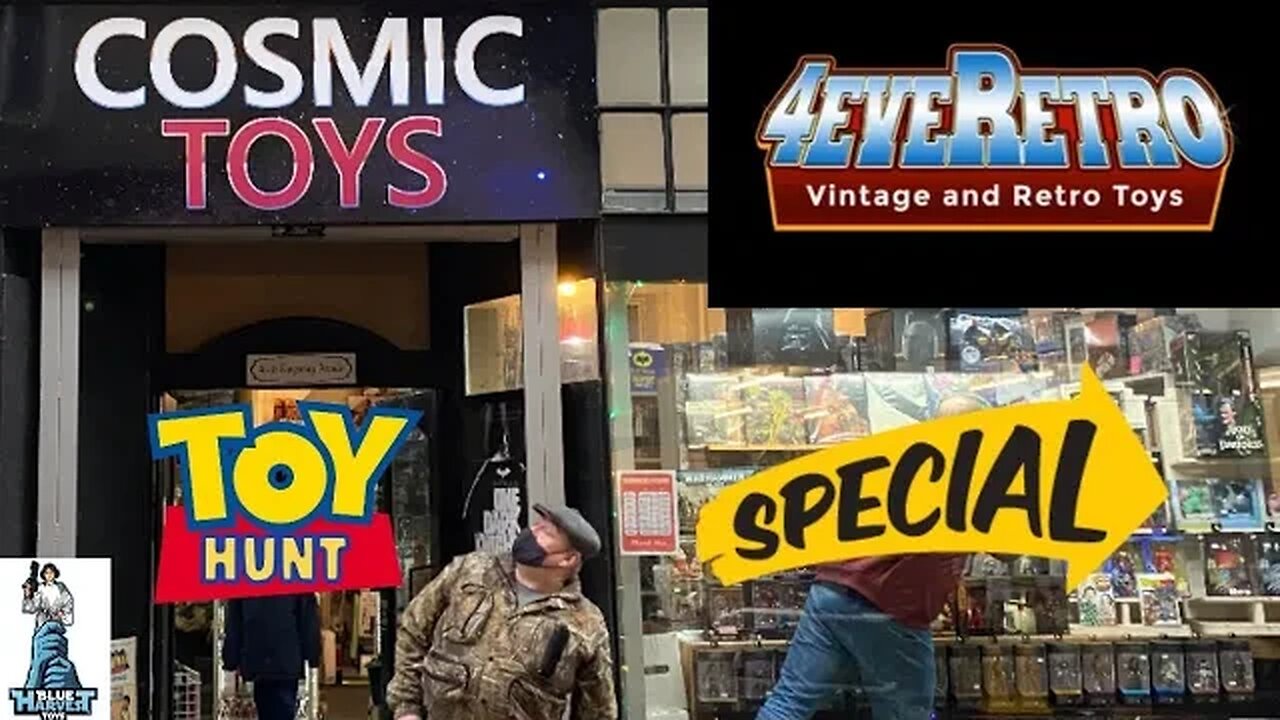 What Happened When 4EveRetro Met Cosmic Toys #toyhunt