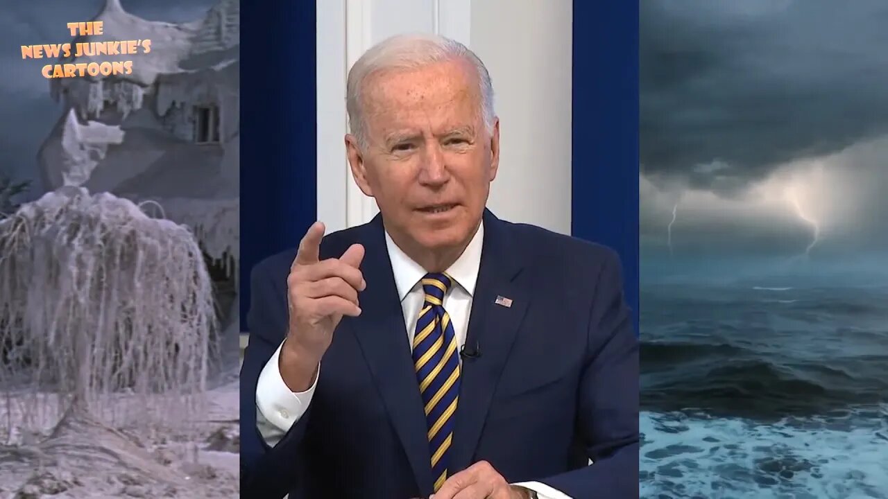 Biden is going to save the planet including Siberia and the ocean.