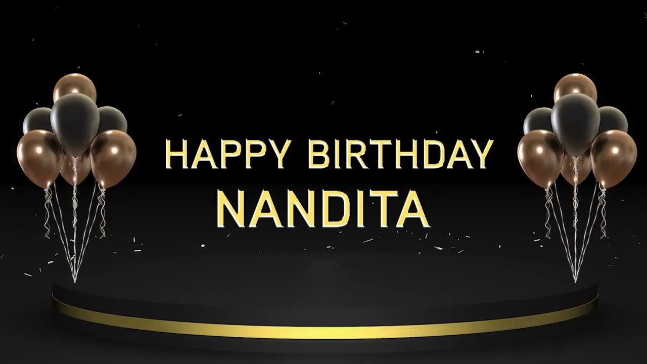 Wish you a very Happy Birthday Nandita