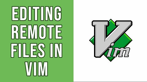 Editing remote files in vim