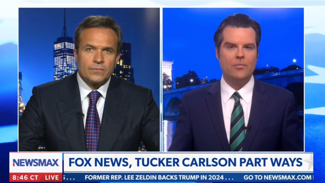 GREG KELLY-4/24/23-MATT GAETZ-TUCKER LEAVING FOX