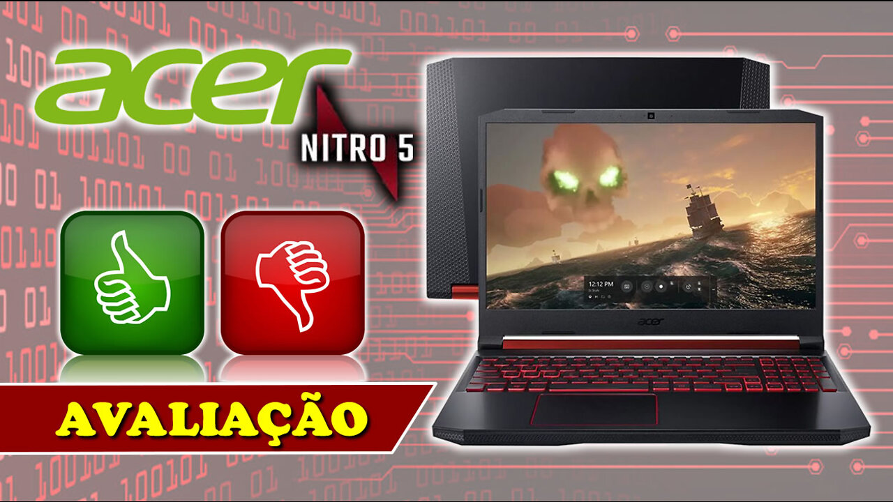 Notebook Acer Aspire Nitro 5 Ryzen 7 é Bom? Modelo AN515 43