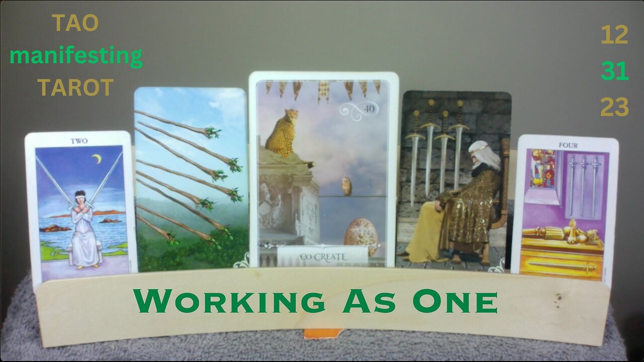 WORKING AS ONE