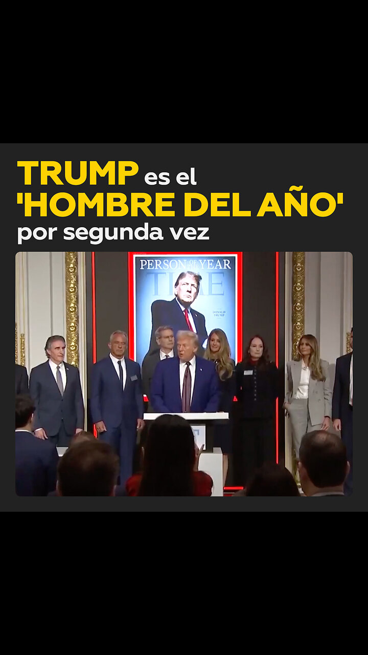 Trump es el ‘Hombre del Año’ según la revista Time