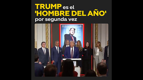 Trump es el ‘Hombre del Año’ según la revista Time