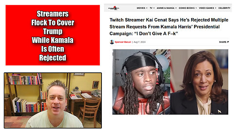 Friday Vlog: Massive Streamer Kai Cenat Rejects Kamala Harris While Adin Ross Host Donald Trump