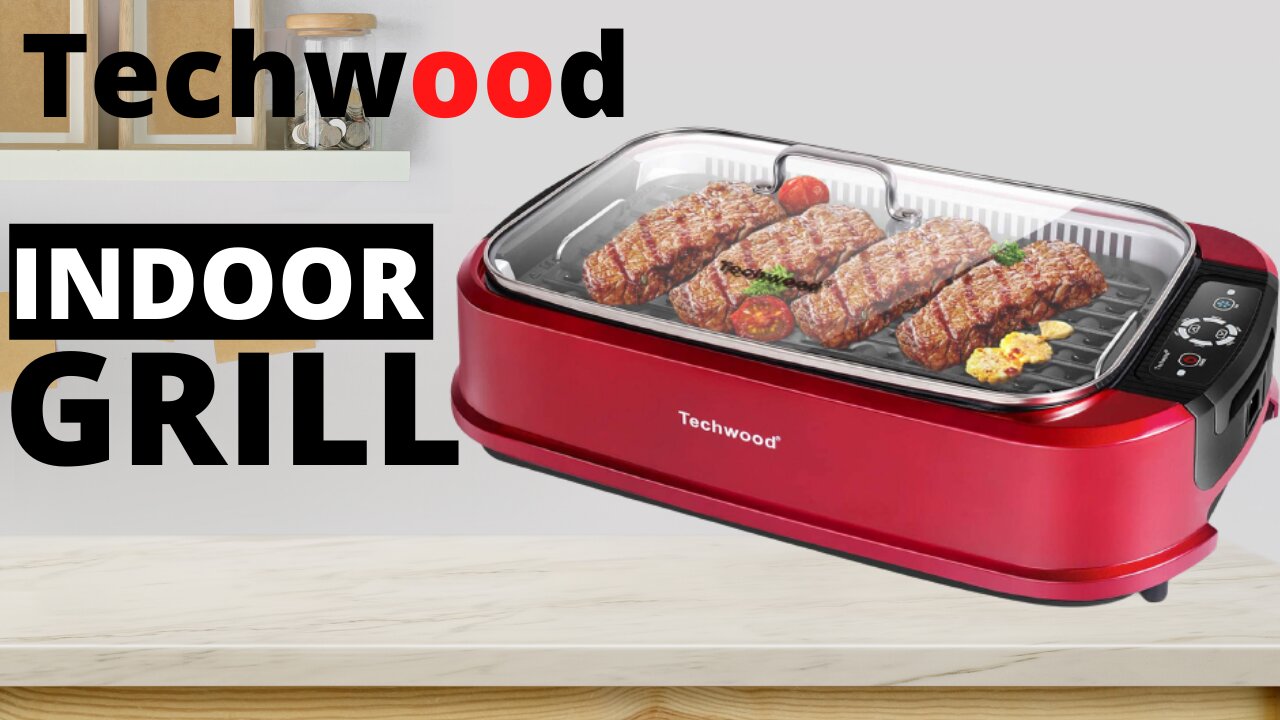 Techwood Indoor Grill [Amazon] - BBQ Smokeless Grill with Tempered Glass - Reviews 360