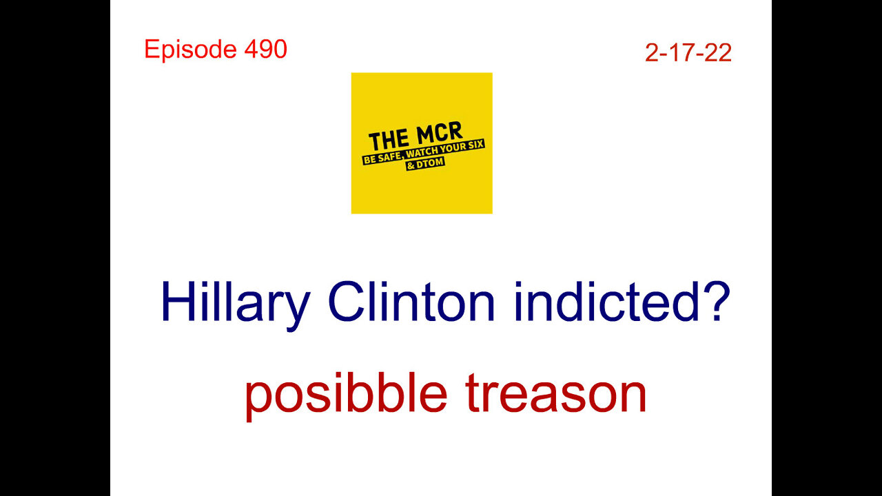 Hillary Clinton indictment , possible treason