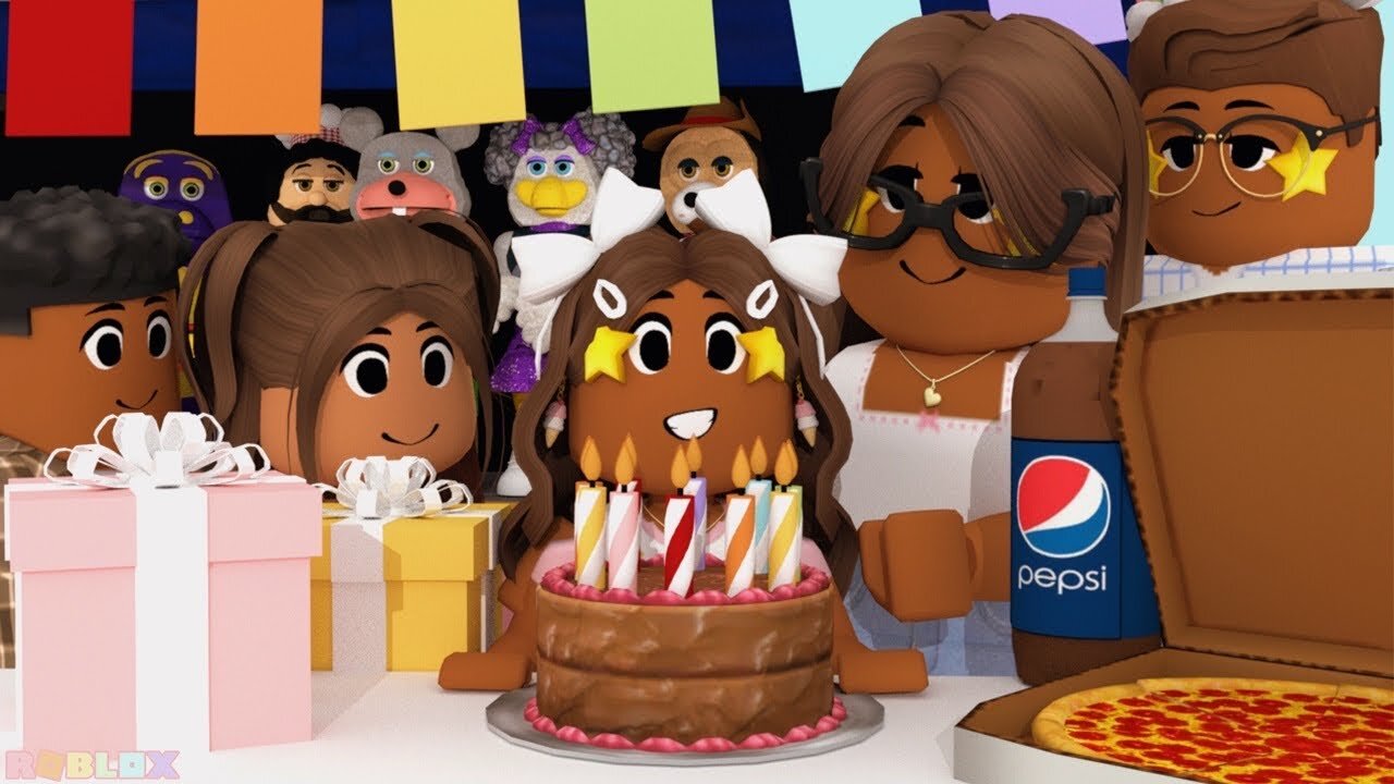 My Daughter's BIRTHDAY at CHUCK E. CHEESE! *INVITED HER CRUSH* Roblox Bloxburg Roleplay