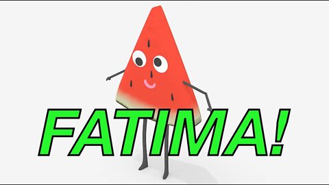 Happy Birthday FATIMA! - WATERMELON Birthday Song