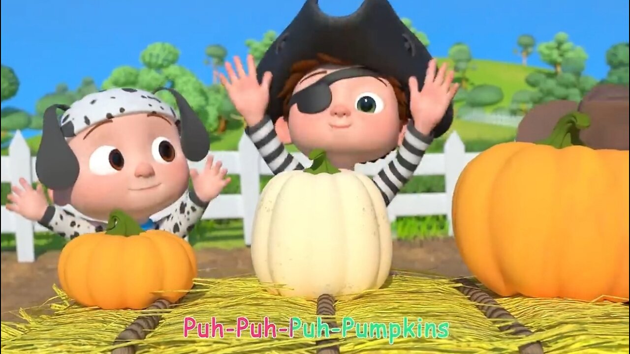 Pumpkin Patch - kids tv _____Fall Halloween Song ___CoCoMelon Nursery Rhymes _ Kids Songs