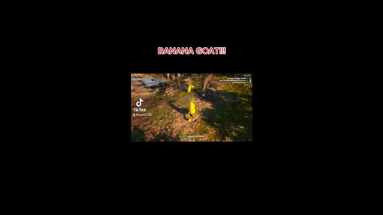 BANANA GOAT!!!