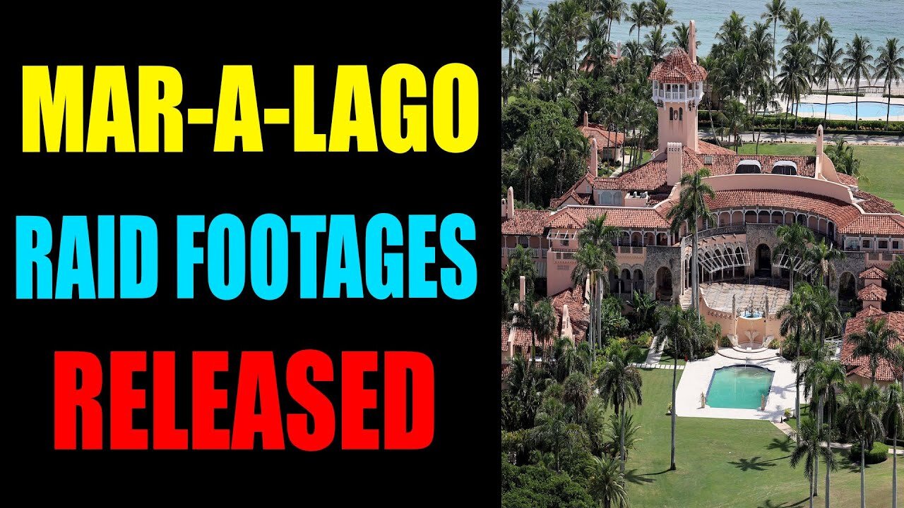 SCOTUS FOUND TRUMP NOT GUILTY: MAR-A-LAGO RAID FOOTAGES RELEASED!