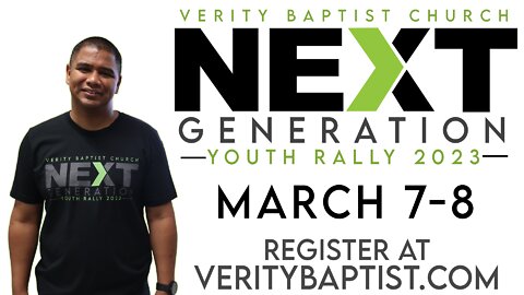 VBC's Next Generation Youth Rally | March 7-8, 2023