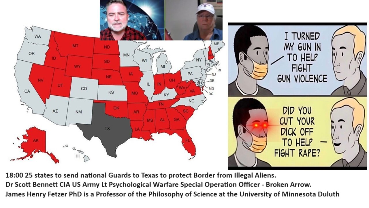 Bennett w/Fetzer: 25 American States Joined Texas, To Secede from Woke Swamp in Washington DC