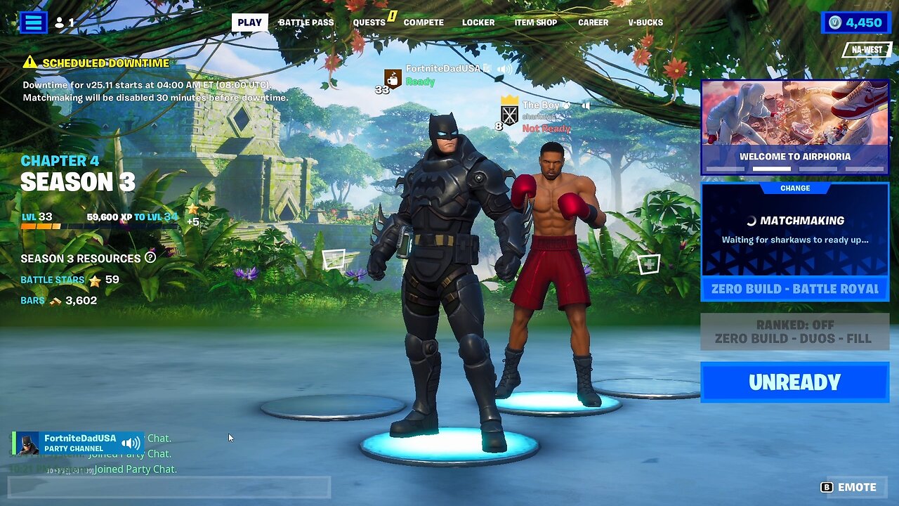 Father Son Fortnite USA E31: Batman Armored Batman