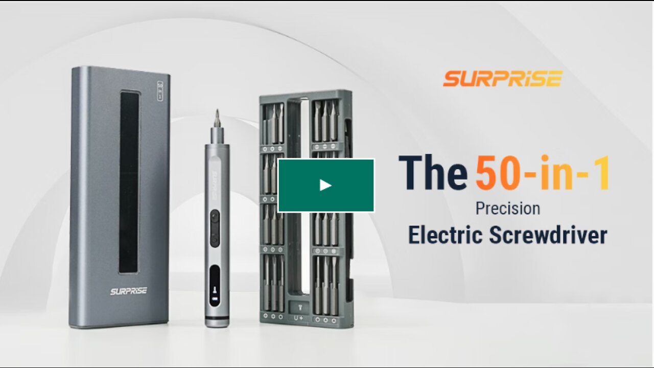 SURPRiSE the 50-in-1 Precision Electric Screwdriver