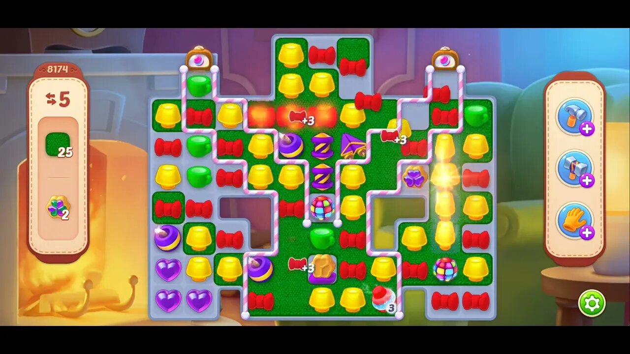 Playrix Homescapes Gameplay Walkthrough Level 8174