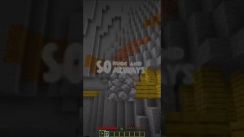 Minecrmsaft falling from height #shorts #viral #minecraft