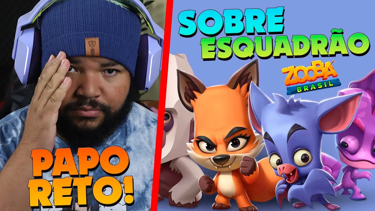 NÃO FAÇA ISSO NO SQUAD! PAPO RETO! ZOOBA: Jogo de Batalha Animal