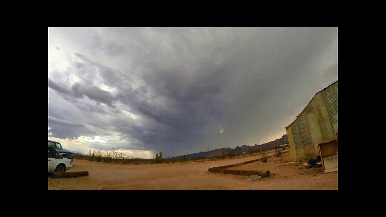 Monsoon Thunderstorm, Lightning with Slow Mo included