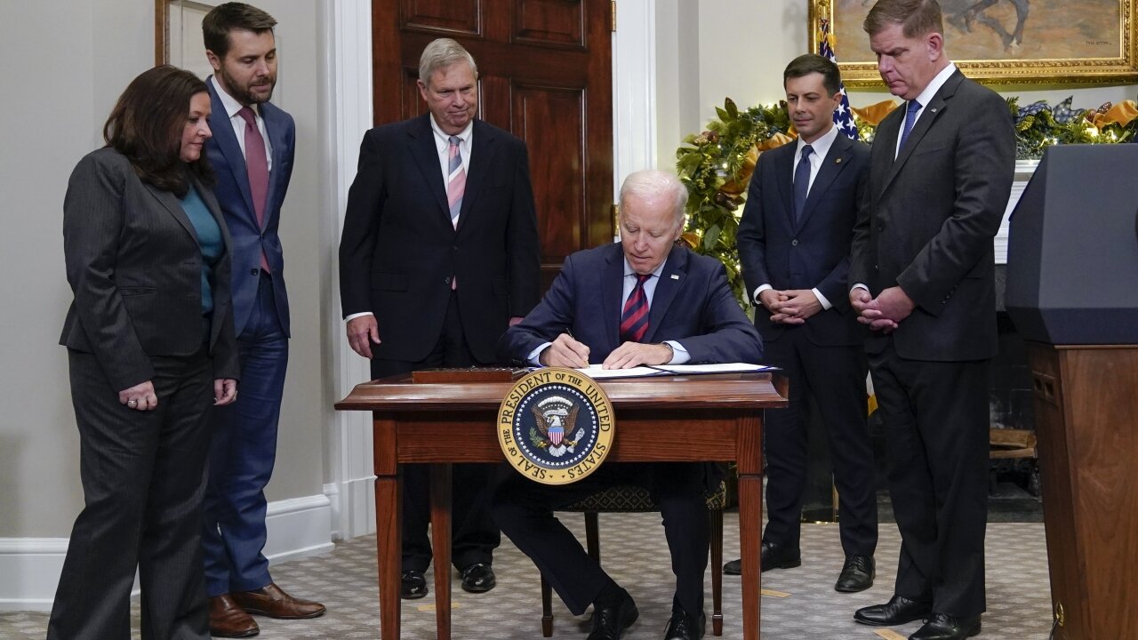Rail Strike Averted: Biden Signs Bill Enforcing Agreement