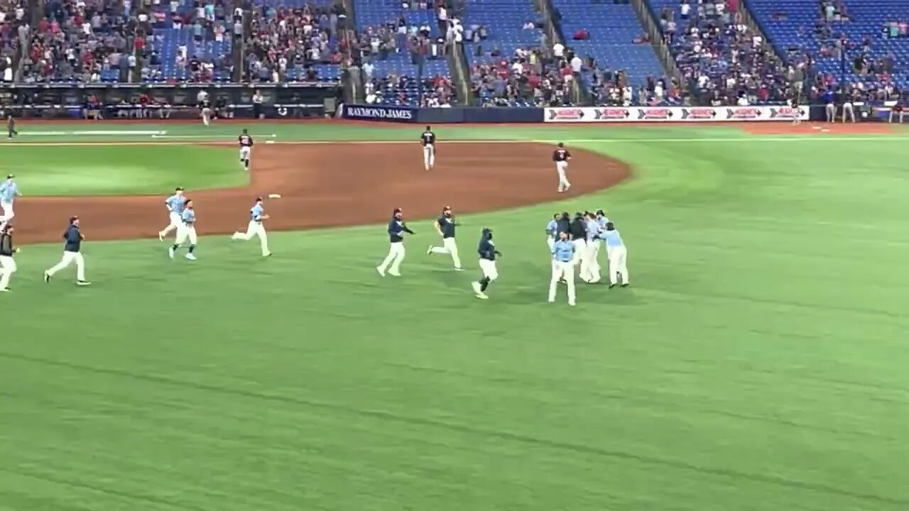 Tampa Bay Rays walk off win against Cleveland Guardians 9-8 07/05/21