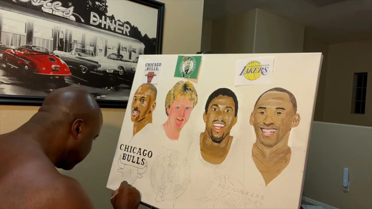 Painting The NBA Greats