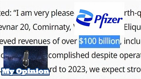 Pfizer makin that money!