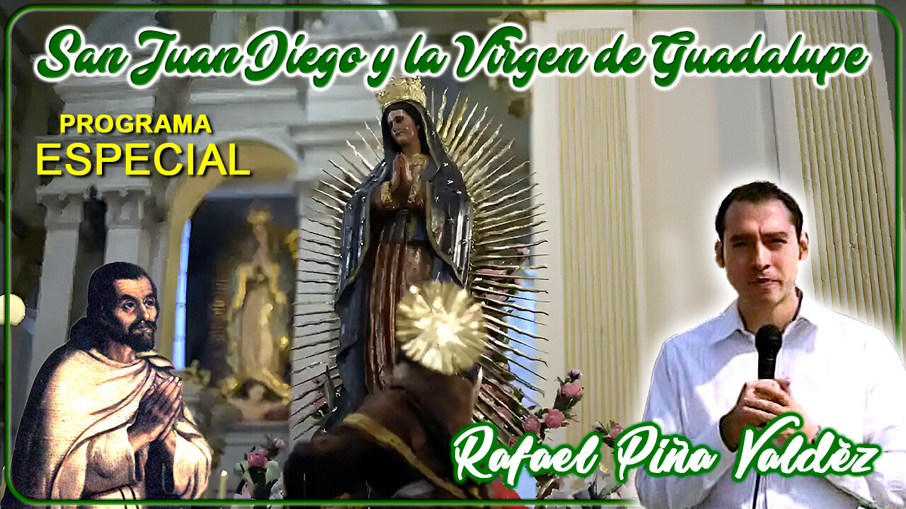 San Juan Diego y la Virgen de Guadalupe - Rafael Piña